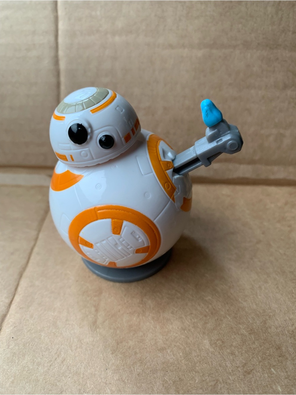 Disney BB-8 Style Droid Toy - White, Orange & Blue Accent